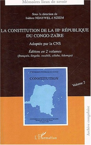 La Constitution de la IIIe République du Congo- Zaïre